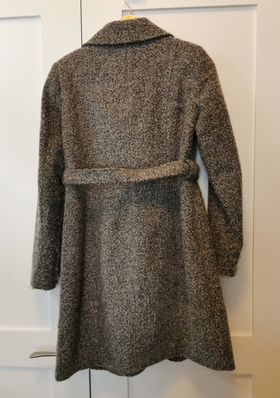 Maternity Wool Coat - Picture 2 of 3